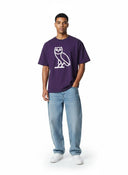 OVO Icon T-Shirt Purple one-kickz
