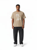 OVO Icon T-Shirt Taupe one-kickz