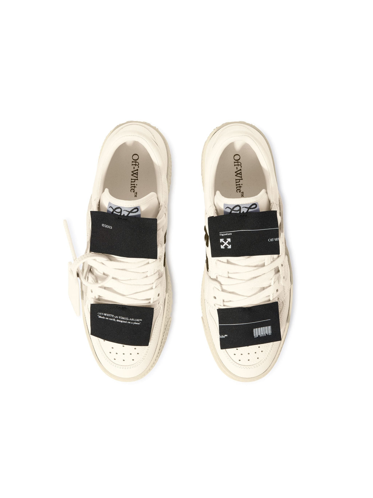 Off-White 3.0 Court Low Top Sneakers White/Black
