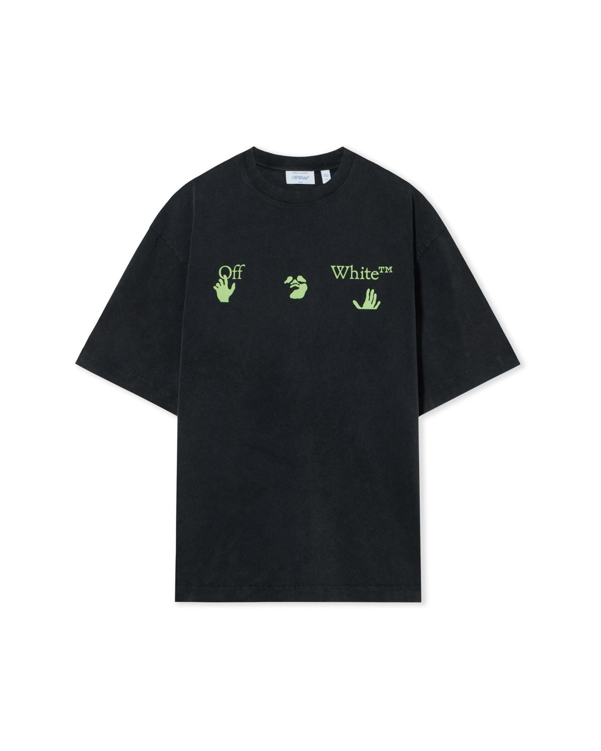 Off-White Bacco Arrow Skate Short Sleeve T-Shirt Vintage Black
