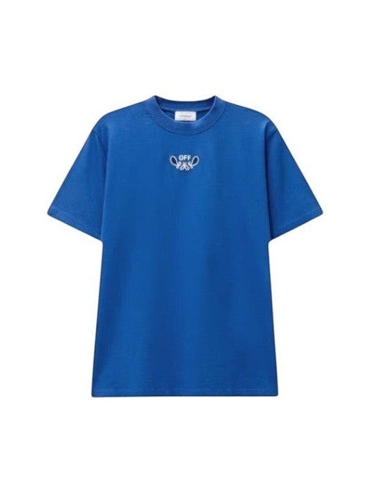 Off White Bandana Arr Slim S/S T-Shirt Nautical Blue
