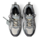 Off White Be Right Back Grey Suede Melange