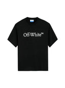 Off-White Big Bookish Logo Print Black T-shirt one-kickz