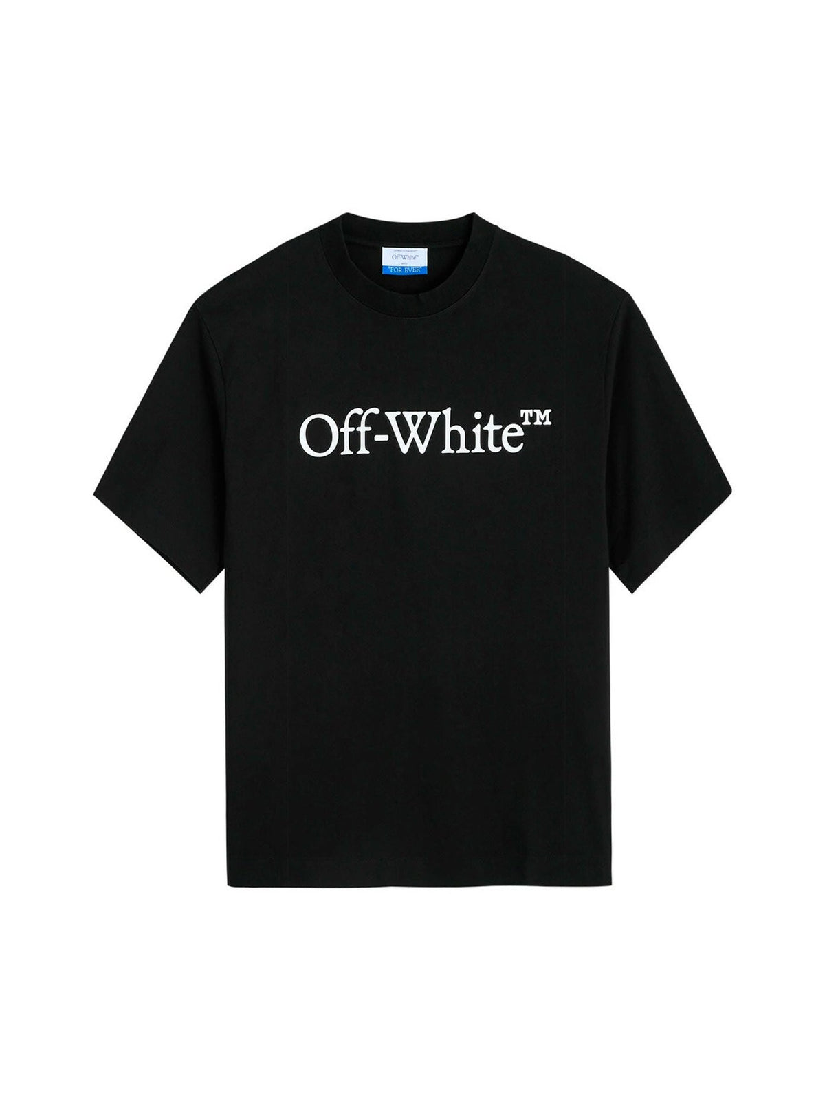 Off-White Big Bookish Logo Print Black T-shirt