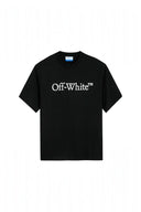 Off-White Big Bookish Logo Print Black T-shirt one-kickz
