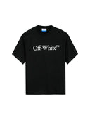 Off-White Big Bookish Logo Print Black T-shirt one-kickz