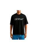 Off-White Big Bookish Logo Print Black T-shirt one-kickz