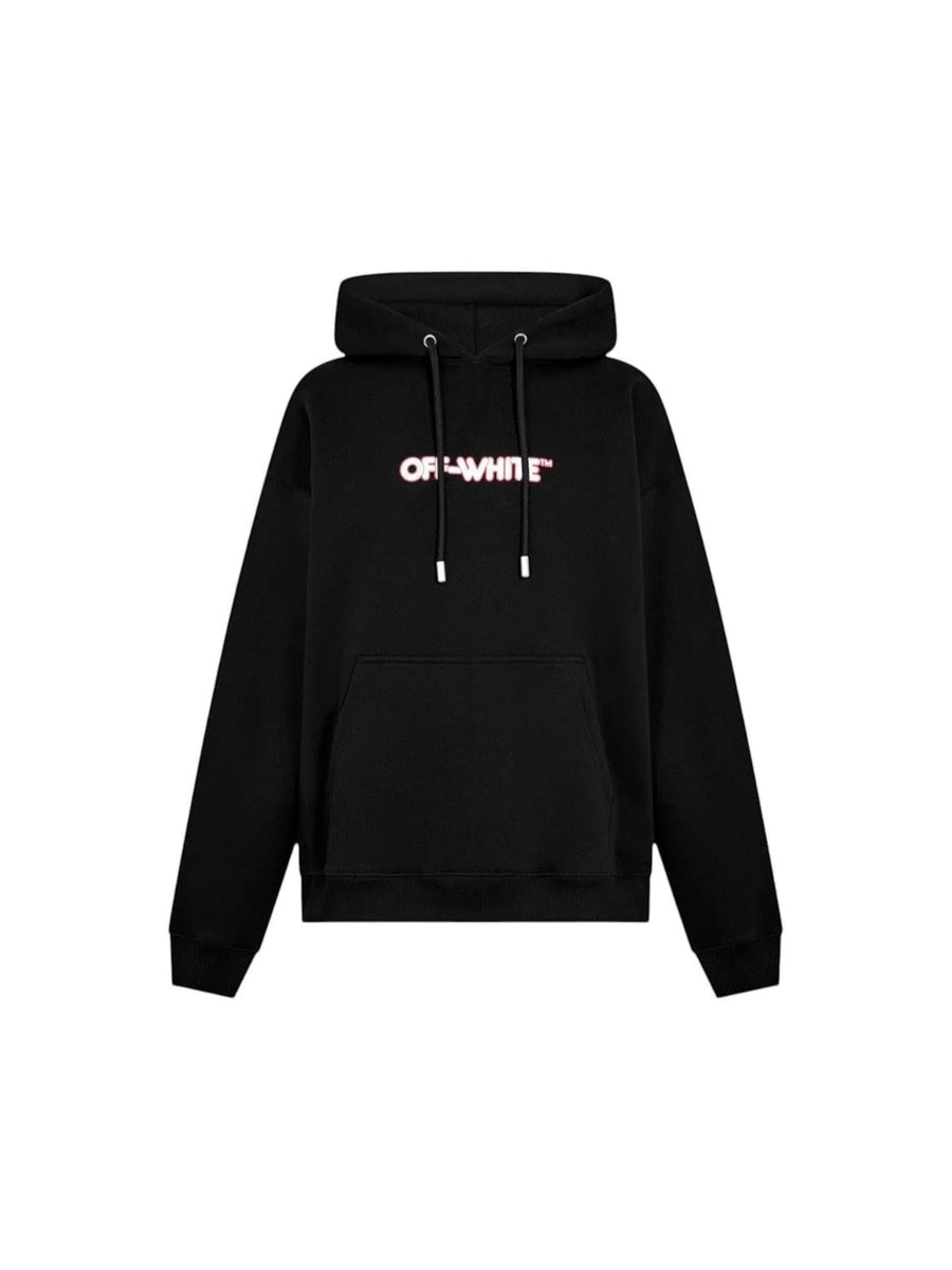 Off-White Black Round Logo Skate Hoodie