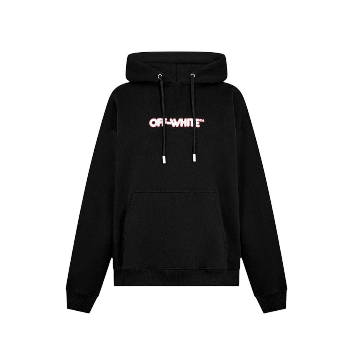 Off-White Black Round Logo Skate Hoodie