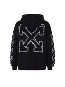 Off White Black Type Machine Arrow Hoodie one-kickz