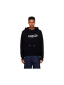 Off-White Bookish Floral Logo Hoodie Black one-kickz