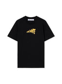 Off White Cartoon Arrow Slim Tee Black one-kickz