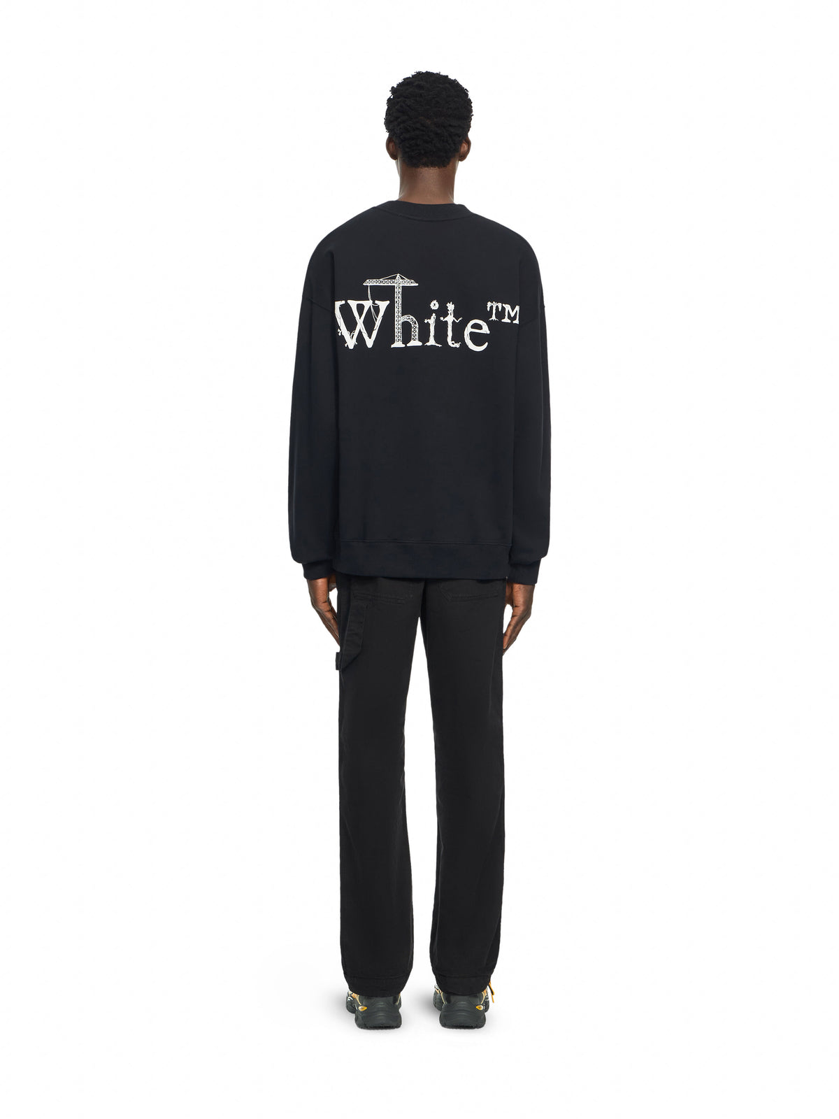 Off-White City Nature Skate Crewneck Sweatshirt Black