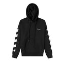 Off-White Diag Helvetica Over Hoodie 'Black/White'