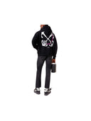 Off-White Double Moon Arrow Skate Hoodie Black/White one-kickz