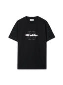 Off-White Flock Arrow Slim S/S Tee Black one-kickz