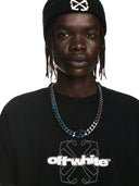 Off-White Flock Arrow Slim S/S Tee Black one-kickz