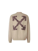 Off White Heraldic Arrow Skate Crewneck one-kickz