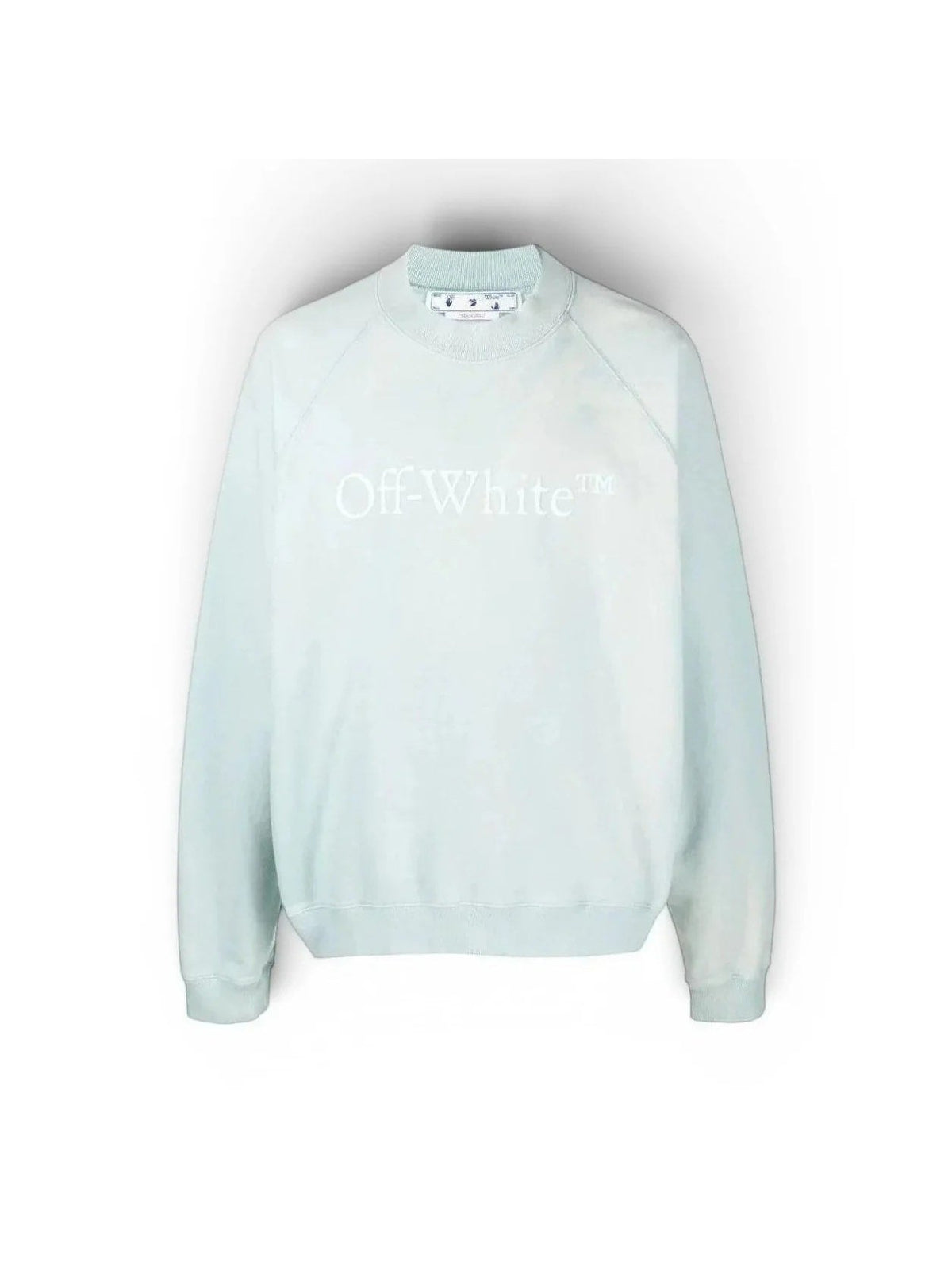 Off-White Laundry Over Crewneck Aqua