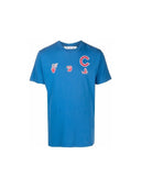 Off-White MLB Your Name T-Shirt Blue one-kickz