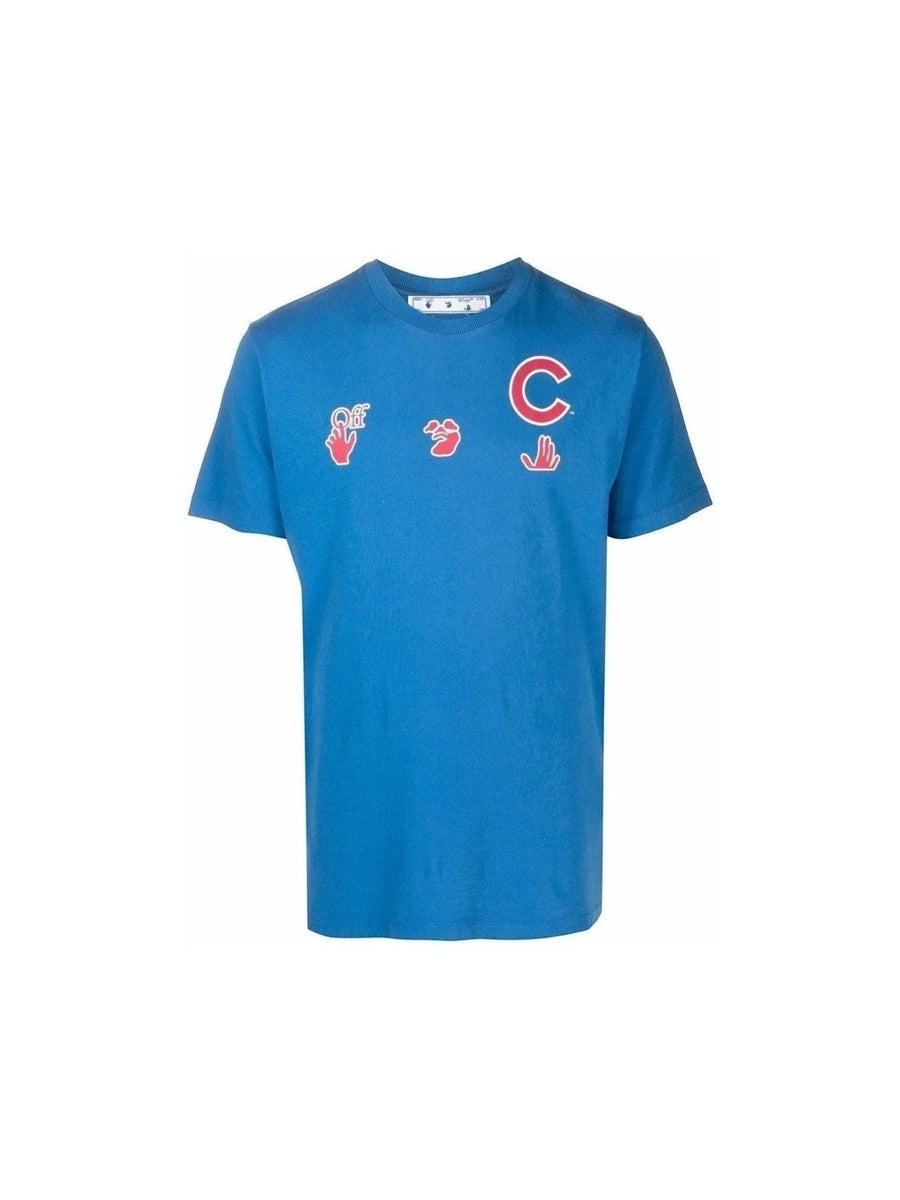 Off-White MLB Your Name T-Shirt Blue