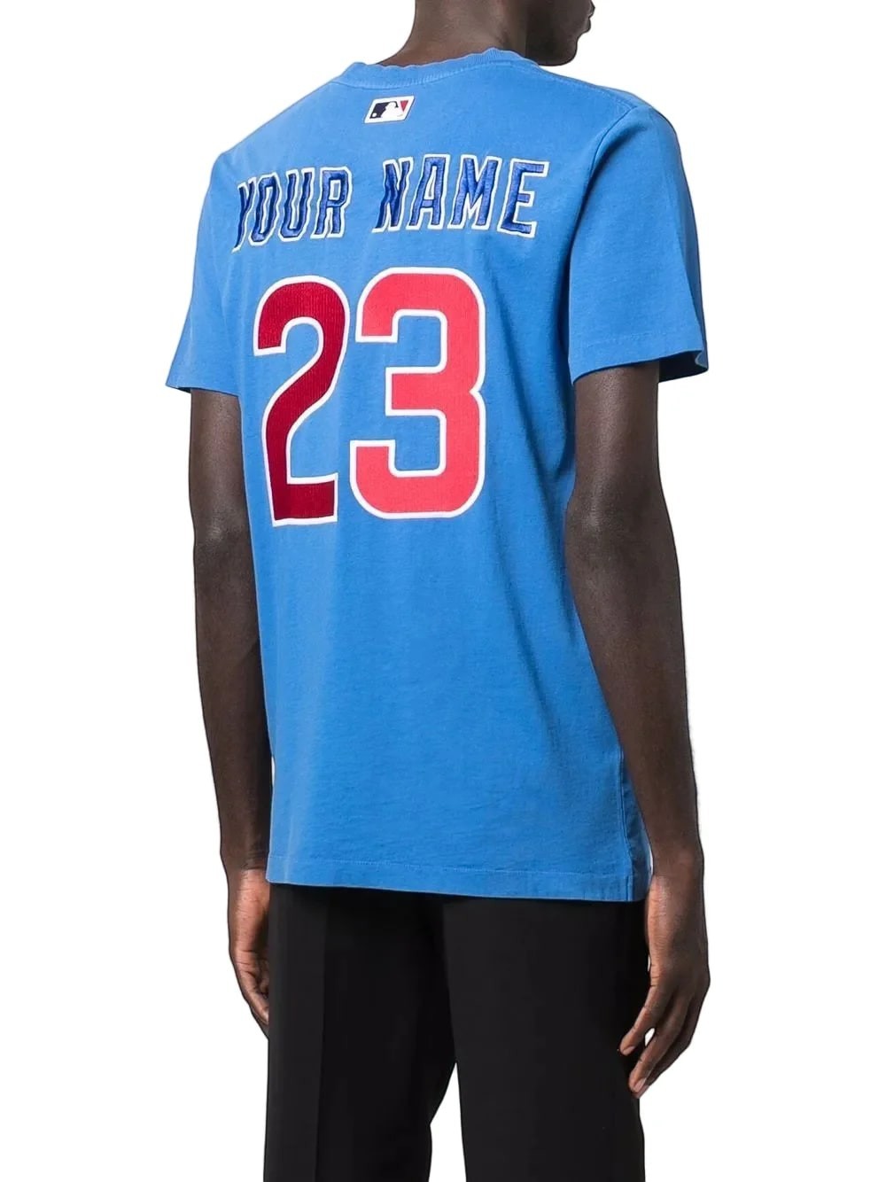 Off-White MLB Your Name T-Shirt Blue
