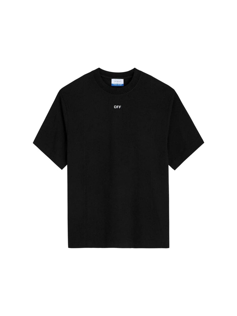 Off-White Men´s Arrow Brick Bowling Black T-Shirt