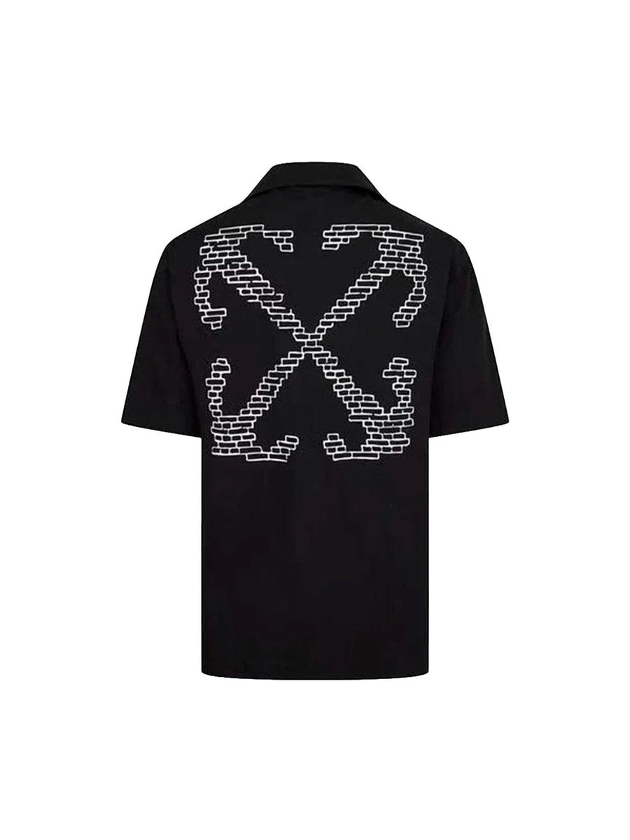 Off-White Men´s Arrow Brick Bowling Black T-Shirt