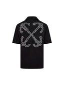 Off-White Men´s Arrow Brick Bowling Black T-Shirt one-kickz