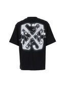 Off-White Men´s Arrow Flower Skate T-Shirt Black one-kickz