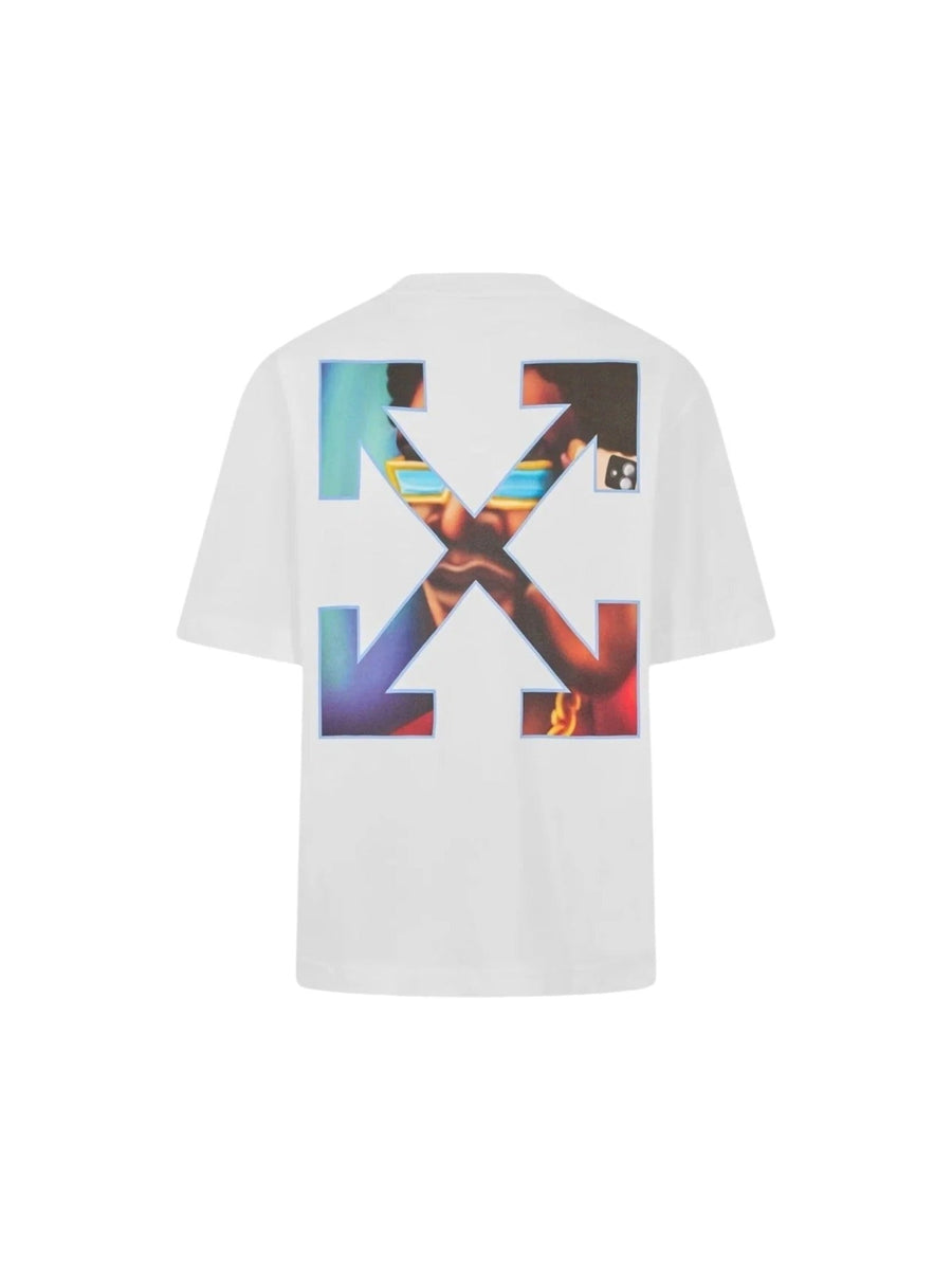 Off White Men's Barber Skate T-Shirt