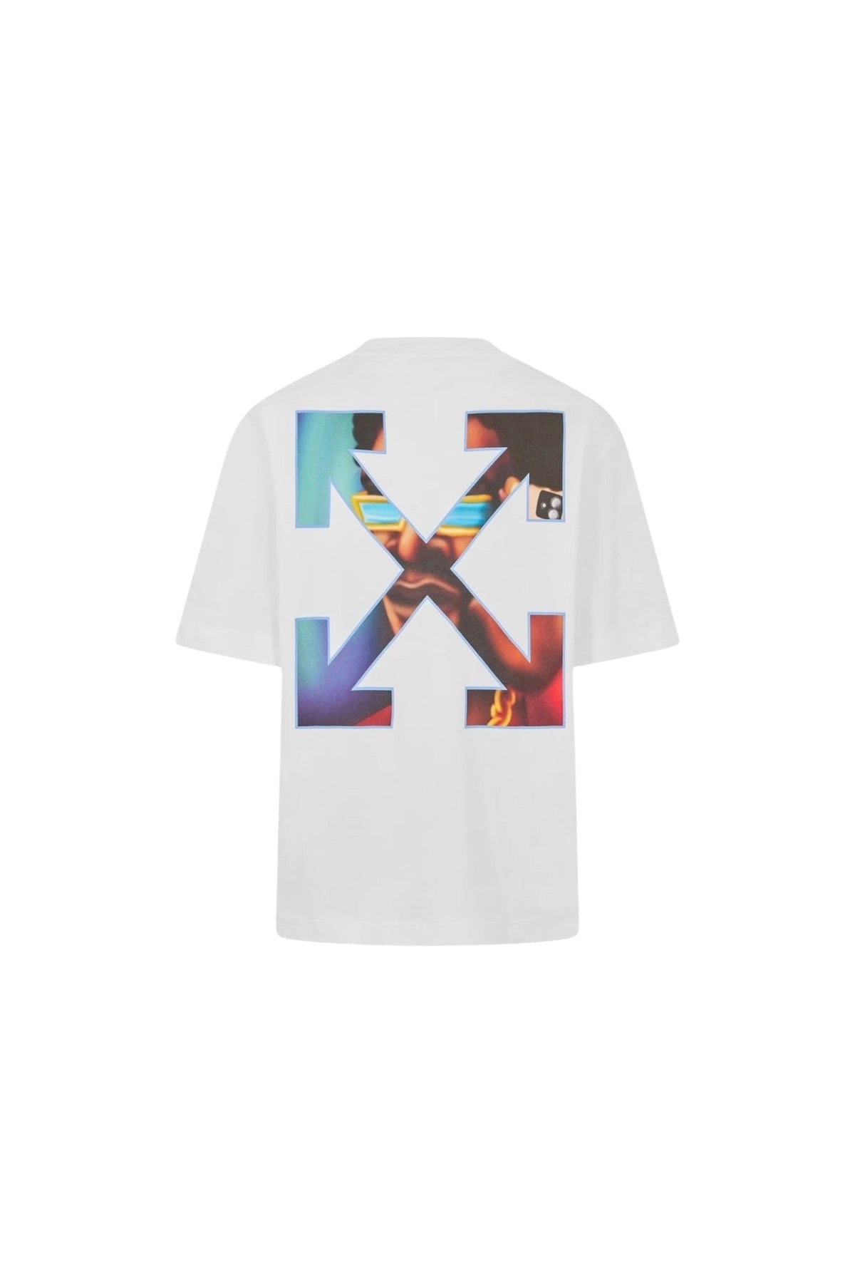 Off White Men's Barber Skate T-Shirt