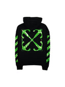 Off-White Moon Cam Arrow Zip Skate Hoodie Black/Green one-kickz