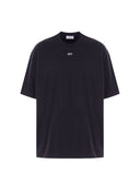 Off-White Off Stampprint Cotton T-Shirt Black