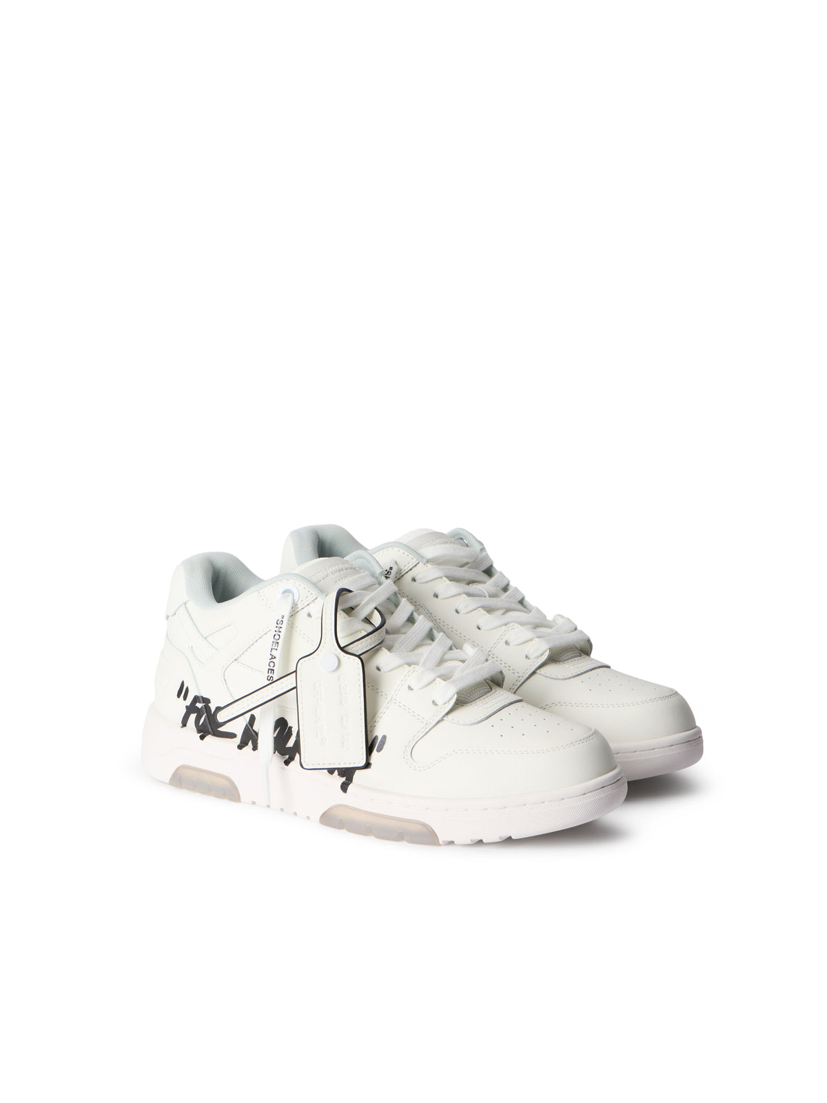 Off-White Out Of Office "For Walking" Sneakers White/Black