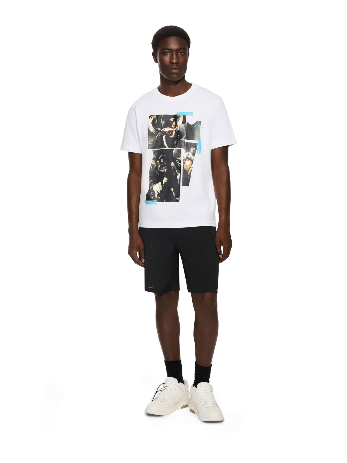 Off-White Out Of Office "For Walking" Sneakers White/Black