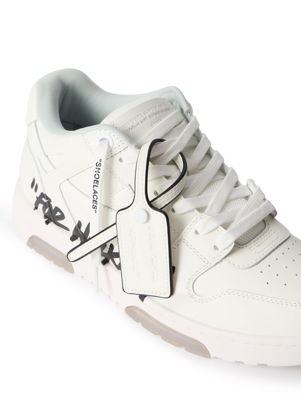 Off-White Out Of Office "For Walking" Sneakers White/Black