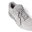 Off White Out Of Office For Walking Suede Sneakers Grey