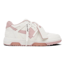 Off White Out Of Office White Pink Calf Leather