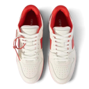 Off-White Out Of Office White Red Sneakers one-kickz
