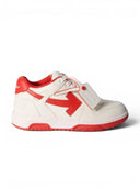 Off-White Out Of Office White Red Sneakers one-kickz
