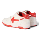 Off-White Out Of Office White Red Sneakers one-kickz