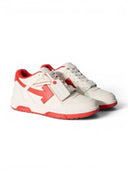 Off-White Out Of Office White Red Sneakers one-kickz