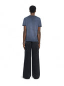 Off-White Ripped Narciso T-Shirt Cloud Blu Graphite