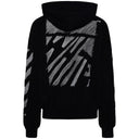 Off White Scribble Diag Boxy Hoodie Black one-kickz