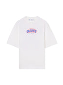 Off-White Sketch Arrow Skate S/S Tee in White one-kickz