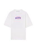 Off-White Sketch Arrow Skate S/S Tee in White one-kickz