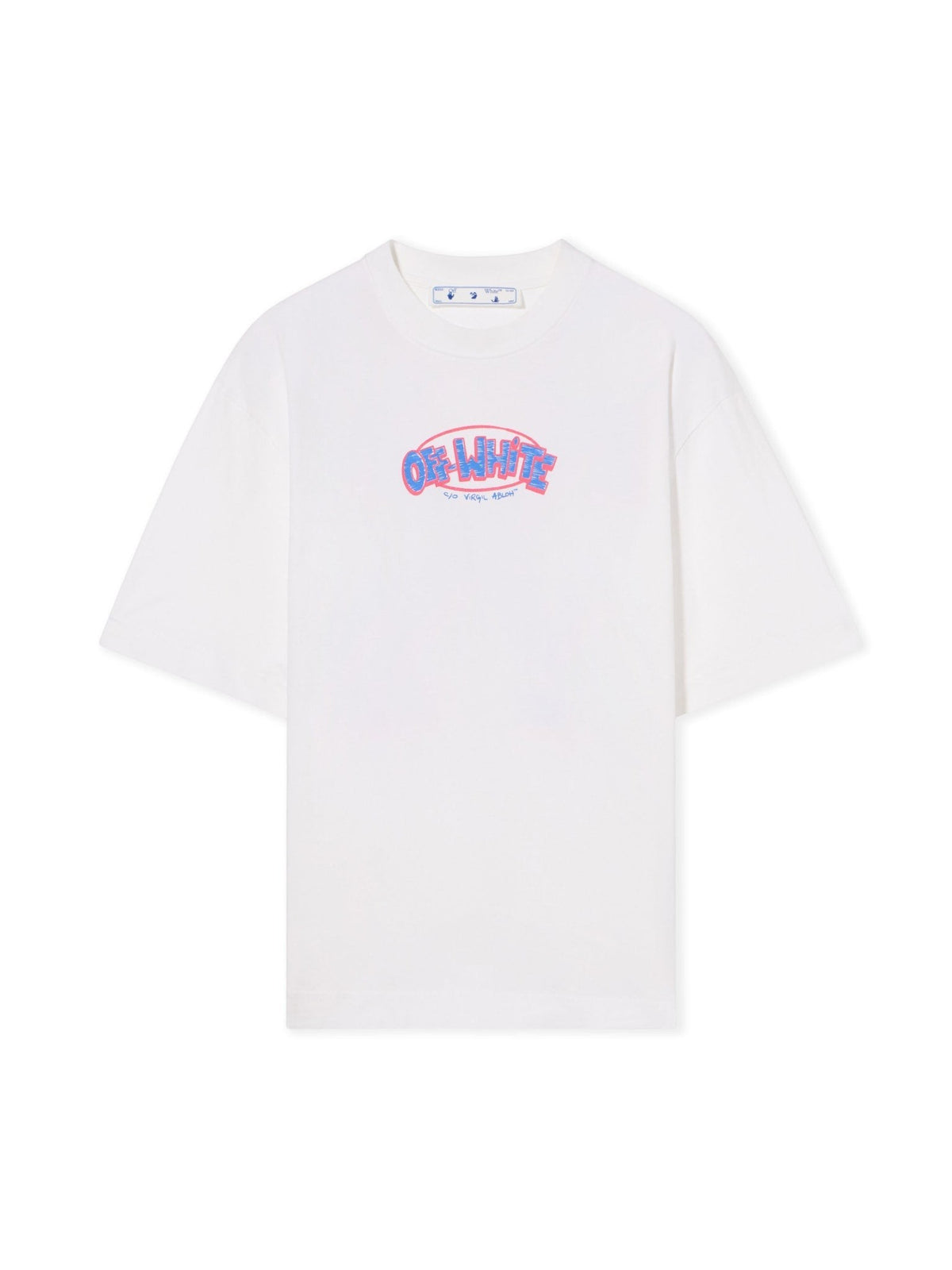 Off-White Sketch Arrow Skate S/S Tee in White