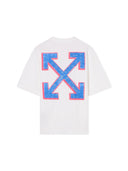 Off-White Sketch Arrow Skate S/S Tee in White one-kickz