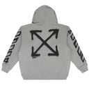 Off-White Spray Can Arrow Hoodie 'Grey' one-kickz